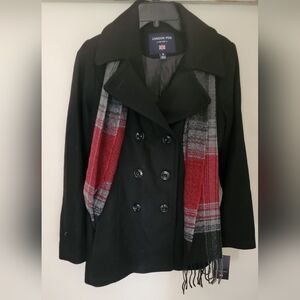 NWT London Fog Pea Coat-Small